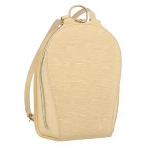 LOUIS VUITTON Epi Mabillon Backpack Vanilla M5223A LV Auth 148764